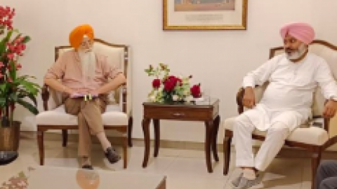 Finance Minister Cheema and Local Government Minister Nijjar