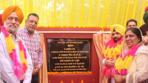 66kv sub station and 10.6 km line dedicated to people at Barmi by Power Minister Harbhajan Singh ETO