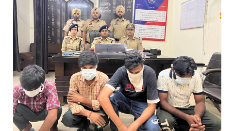 Ludhiana-Police-Arrested-05-Accused-For-Looting