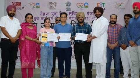 District-Level-yuva-Utsav-Organized-By-Nehru-Yuva-Kendra-Ludhiana