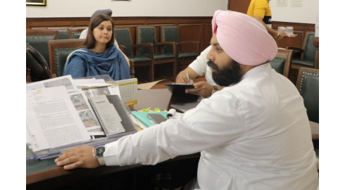 Cabinet-Minister-Of-Punjab-Harjot-Singh-Bains