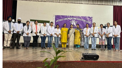 Pau-Food-And-Nutrition-Department-Of-Airforce-Center-Halwara-Spread-Awareness-About-Nutrition