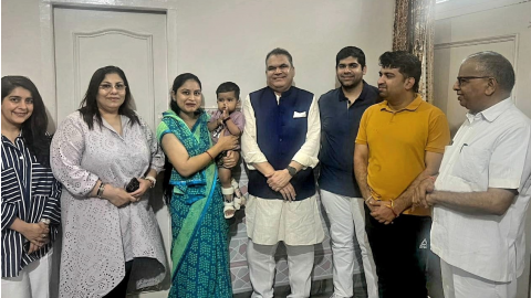 Kanav-Gets-Gene-Therapy-At-A-Cost-Of-2-1-Million-Us-Dollars-rs-17-50-Crores-Mp-Arora