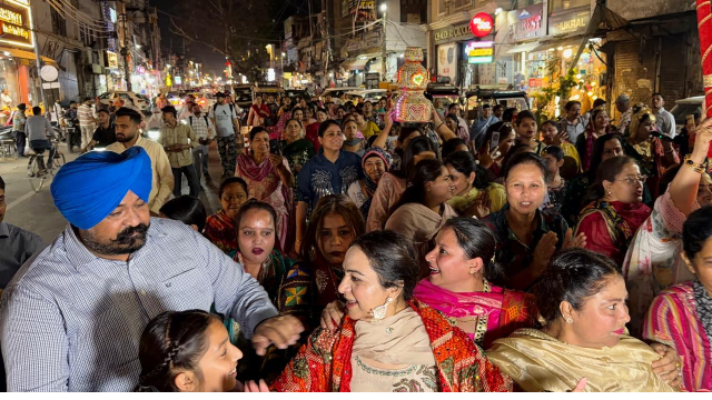 vigils-were-held-at-various-places-across-the-district-under-the-chief-minister-s-mother-daughter-respect-scheme-