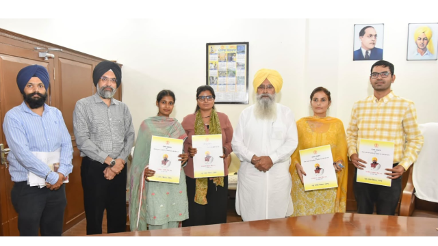 gurmeet-singh-khudian-hands-over-job-letters-to-four-new-recruits-in-animal-husbandry-dept