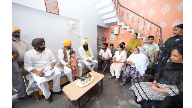 chief-minister-bhagwant-singh-mann-started-door-to-door-election-campaign-from-dhuri-mann-da-munafah-made-the-center-of-the-campaign